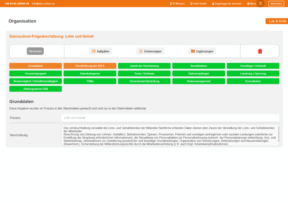 Datenschutz-Folgenabschätzung